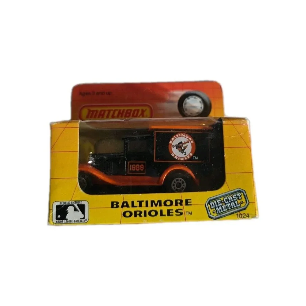 Matchbox Baltimore Orioles MB 38 Ford Model A New In Box 1989